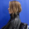 Oversize-Jacke mit Klappe aus 100 % Leder Oversize-Jacke mit Klappe aus 100 % Leder