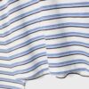 Oversize-Langarm-T-Shirt mit Streifen