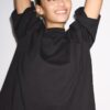 Oversize-T-Shirt mit kurzen Ärmeln