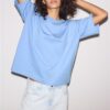 Oversize-T-Shirt mit kurzen Ärmeln Oversize-T-Shirt mit kurzen Ärmeln