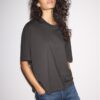 Oversize-T-Shirt mit kurzen Ärmeln Oversize-T-Shirt mit kurzen Ärmeln