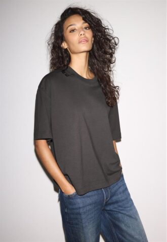 Oversize-T-Shirt mit kurzen Ärmeln