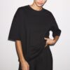 Oversize-T-Shirt mit kurzen Ärmeln