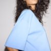 Oversize-T-Shirt mit kurzen Ärmeln Oversize-T-Shirt mit kurzen Ärmeln
