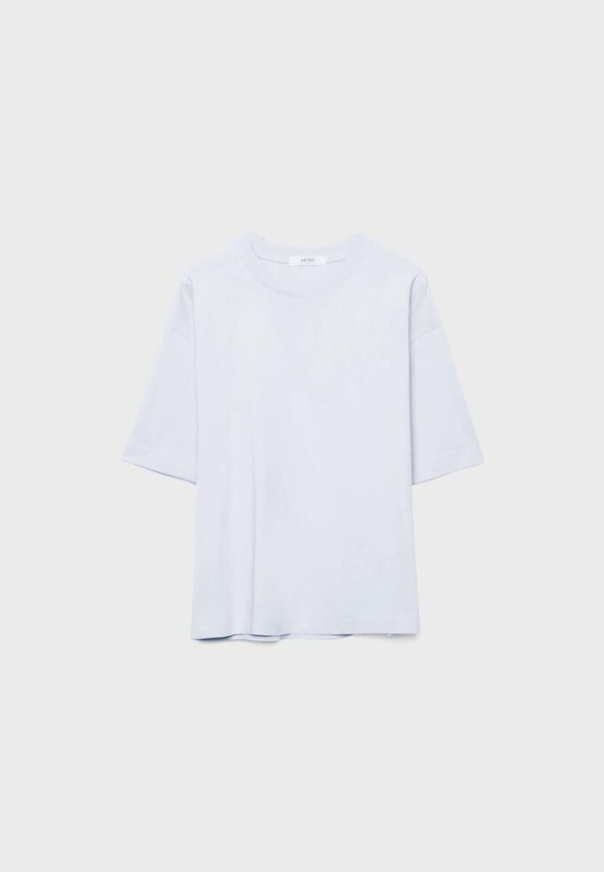 Oversize-T-Shirt mit kurzen Ärmeln