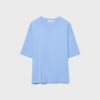 Oversize-T-Shirt mit kurzen Ärmeln Oversize-T-Shirt mit kurzen Ärmeln