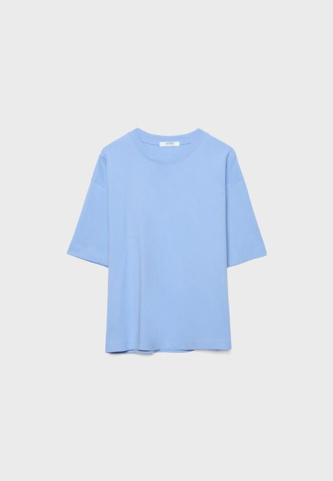 Oversize-T-Shirt mit kurzen Ärmeln Oversize-T-Shirt mit kurzen Ärmeln