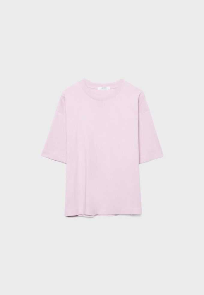 Oversize-T-Shirt mit kurzen Ärmeln Oversize-T-Shirt mit kurzen Ärmeln