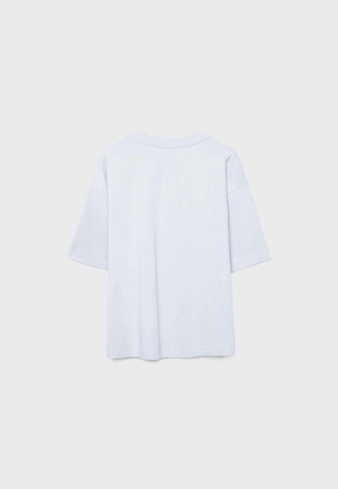 Oversize-T-Shirt mit kurzen Ärmeln