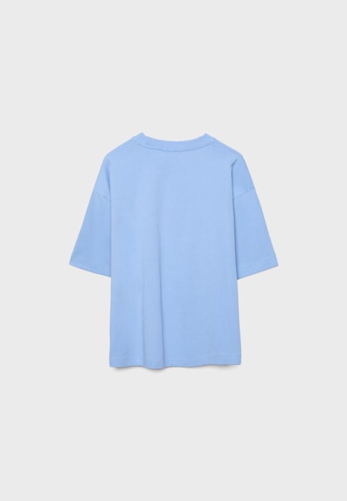 Oversize-T-Shirt mit kurzen Ärmeln Oversize-T-Shirt mit kurzen Ärmeln