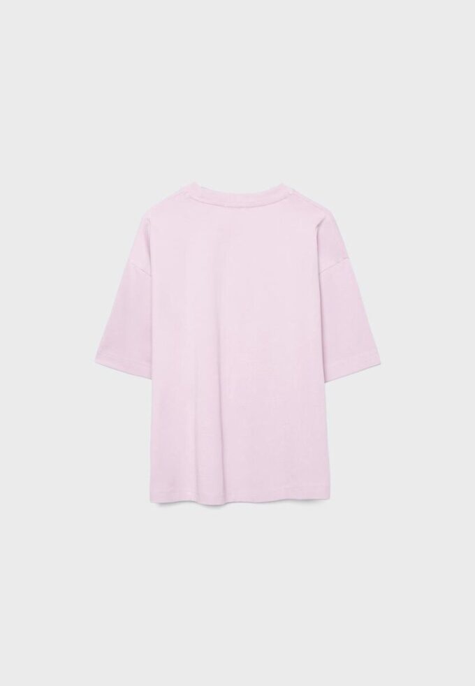 Oversize-T-Shirt mit kurzen Ärmeln Oversize-T-Shirt mit kurzen Ärmeln