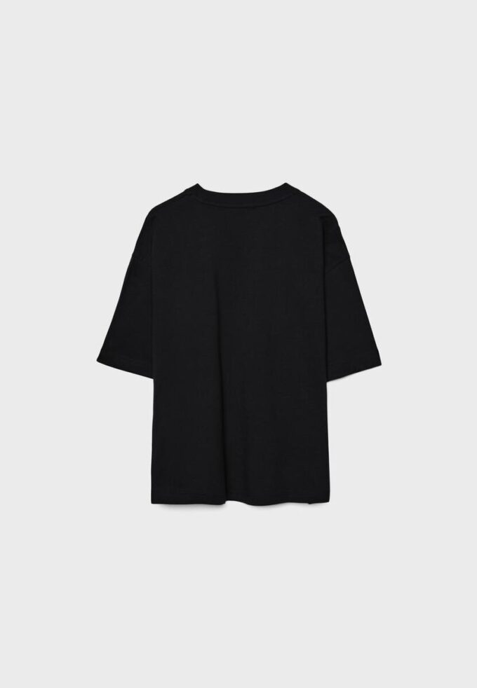 Oversize-T-Shirt mit kurzen Ärmeln
