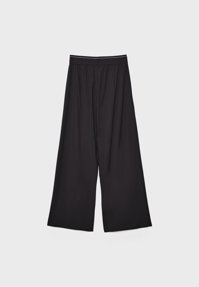 Palazzo-Jogginghose mit elastischem Bund und Soft Touch-Gefühl