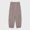 Popeline-Hose mit weitem Schnitt