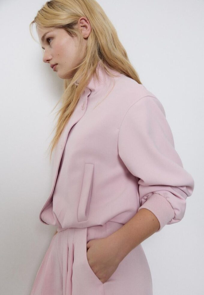 Puffjacke mit Stehkragen Puffjacke mit Stehkragen