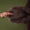 Reißverschlussjacke mit Kunstfellfutter Reißverschlussjacke mit Kunstfellfutter