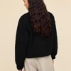 Reißverschlussjacke mit Kunstfellfutter Reißverschlussjacke mit Kunstfellfutter