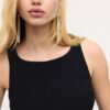 Ärmelloses Peplum-Oberteil Ärmelloses Peplum-Oberteil