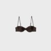 Satin-Balconette-Bikini-Oberteil