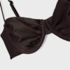 Satin-Balconette-Bikini-Oberteil