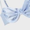 Satin-Balconette-Bikini-Oberteil