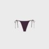 Satin-Bikini-Höschen im Brazilian-Stil Satin-Bikini-Höschen im Brazilian-Stil