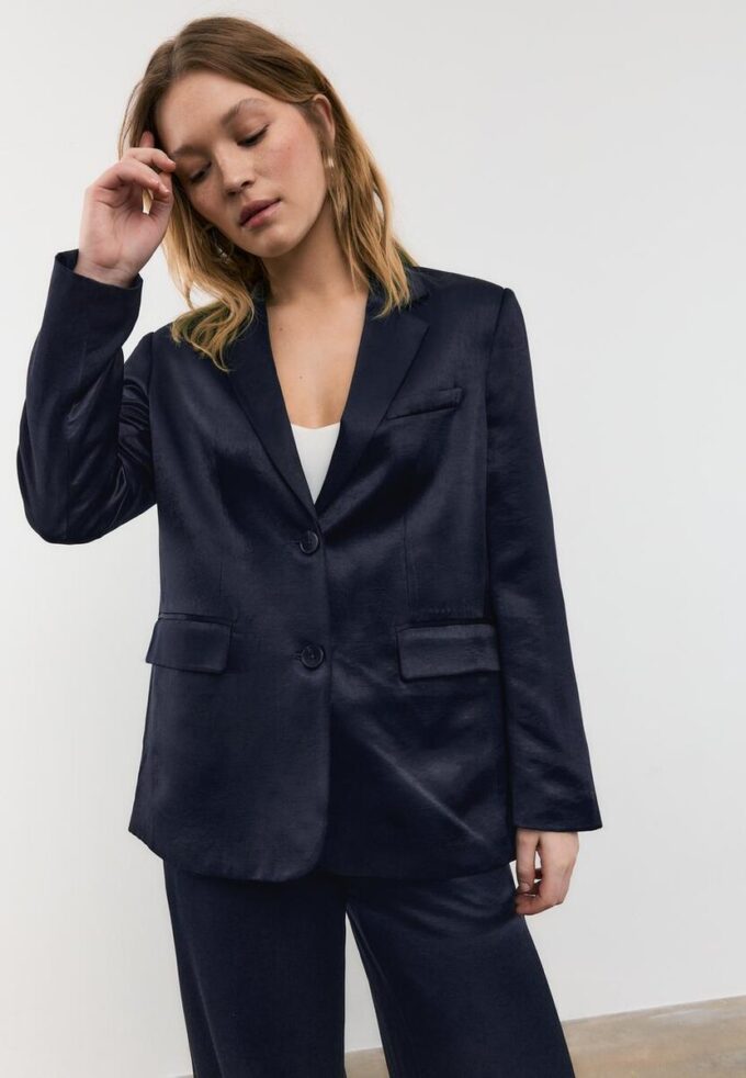 Satin-Blazer Satin-Blazer