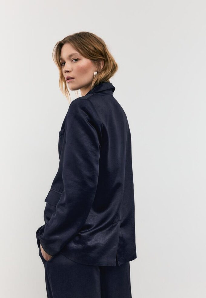 Satin-Blazer Satin-Blazer
