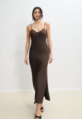 Satin-Midi-Kleid Satin-Midi-Kleid