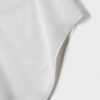 Satin-Oberteil mit asymmetrischem Saum
