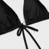 Satin-Triangel-Bikini-Oberteil