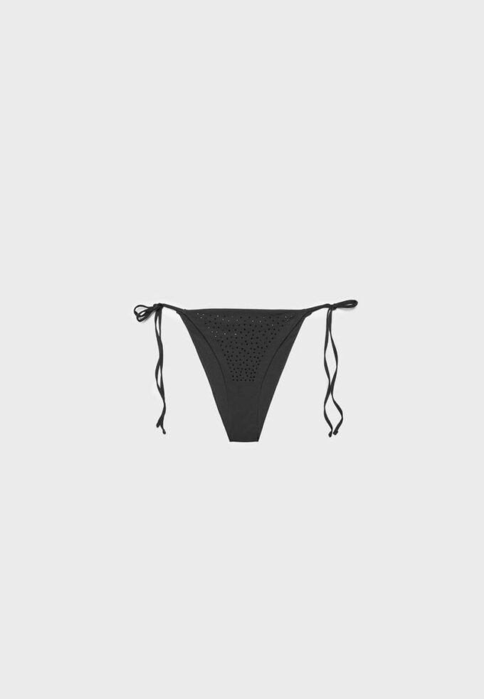 Schimmernde brasilianische Bikinihose