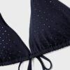 Schimmerndes Triangel-Bikini-Oberteil Schimmerndes Triangel-Bikini-Oberteil