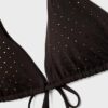 Schimmerndes Triangel-Bikini-Oberteil Schimmerndes Triangel-Bikini-Oberteil