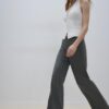 Schmal geschnittene gerade Hose