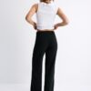 Schmal geschnittene gerade Hose