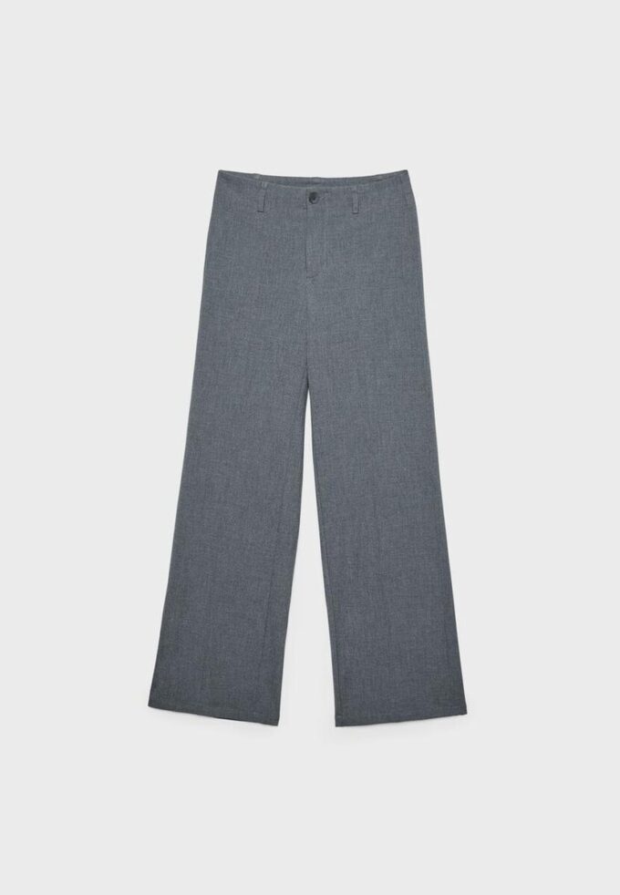 Schmal geschnittene gerade Hose