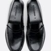 Schwarze Loafer in Lederoptik Schwarze Loafer in Lederoptik