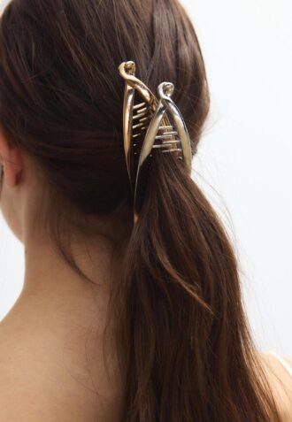 Set mit 2 Metall-Bananenklammern