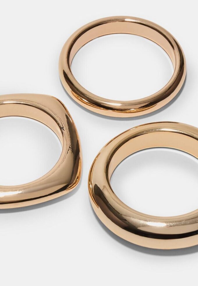 Set mit 3 starren Armbändern