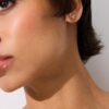 Set mit 9 Strass-Seestern-Ohrringen