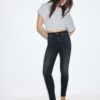 Skinny-Jeans mit normaler Taillenhöhe