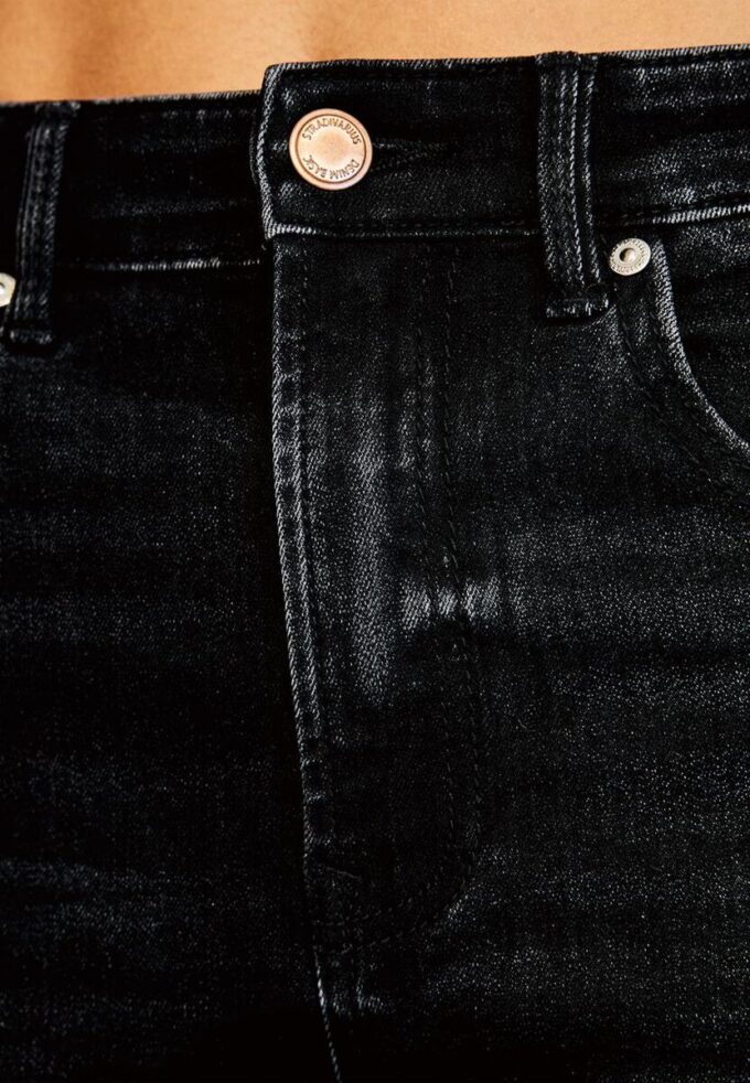 Skinny-Jeans mit normaler Taillenhöhe