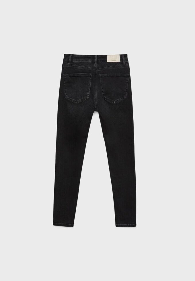 Skinny-Jeans mit normaler Taillenhöhe
