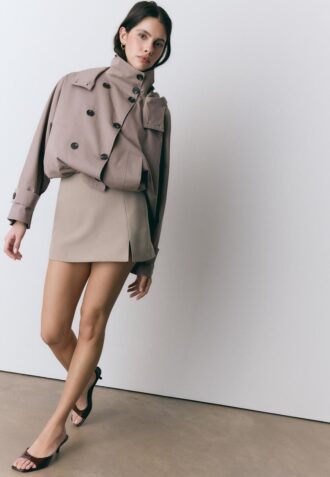 Skort mit Seitenschlitz