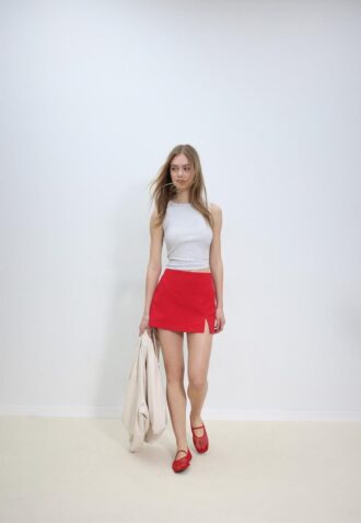 Skort mit Seitenschlitz Skort mit Seitenschlitz