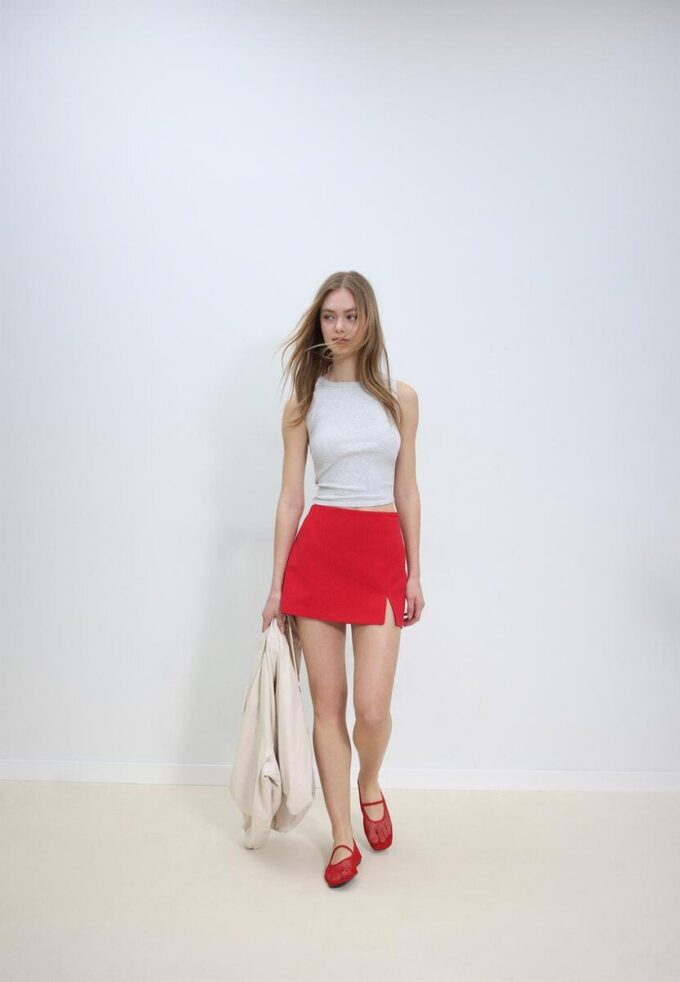 Skort mit Seitenschlitz Skort mit Seitenschlitz