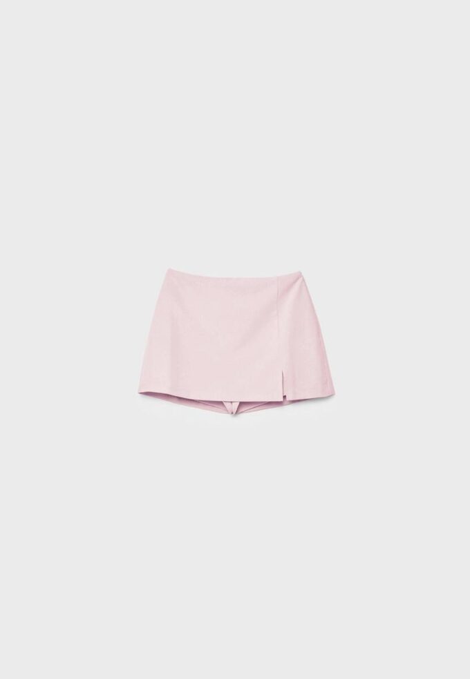 Skort mit Seitenschlitz