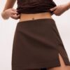 Skort mit Seitenschlitz