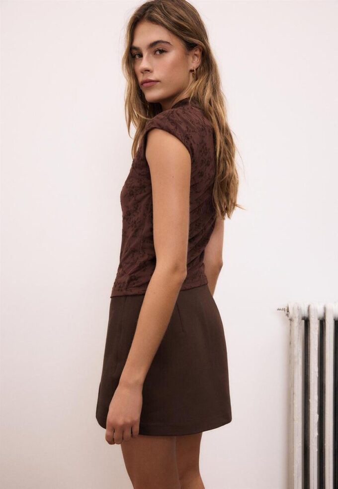 Skort mit Seitenschlitz